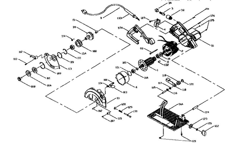 Part Location Diagram of 875692 Porter Cable Ac Cord